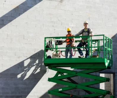 use of scissor lift
