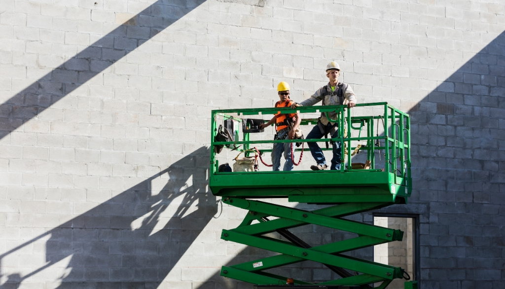 use of scissor lift